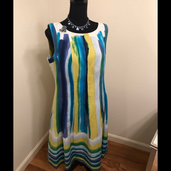 Calvin Klein Dresses & Skirts - Feeling.  *** EXOTIC *** DRESS. Well LOVED